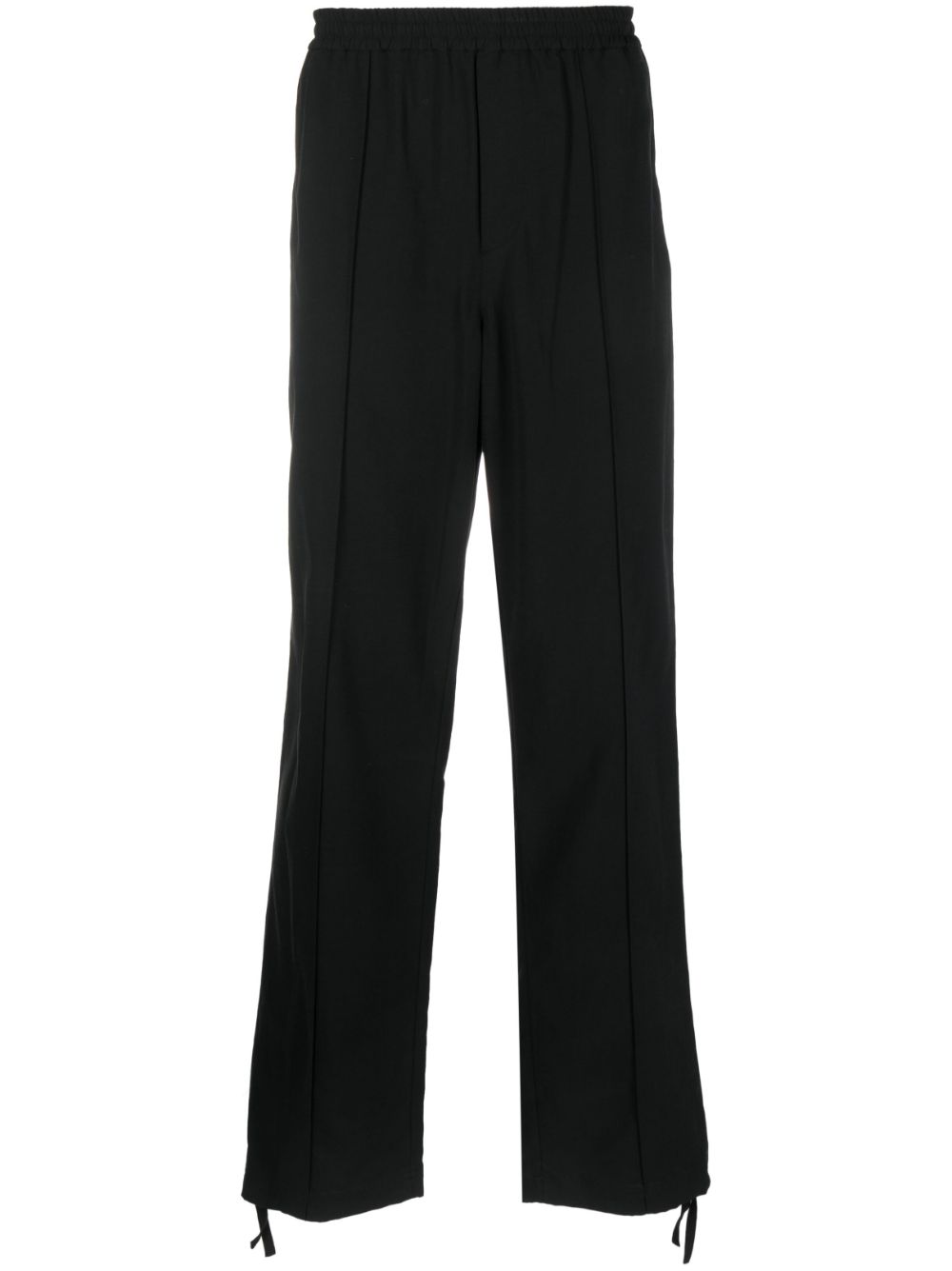 Core straight-leg trousers - Black