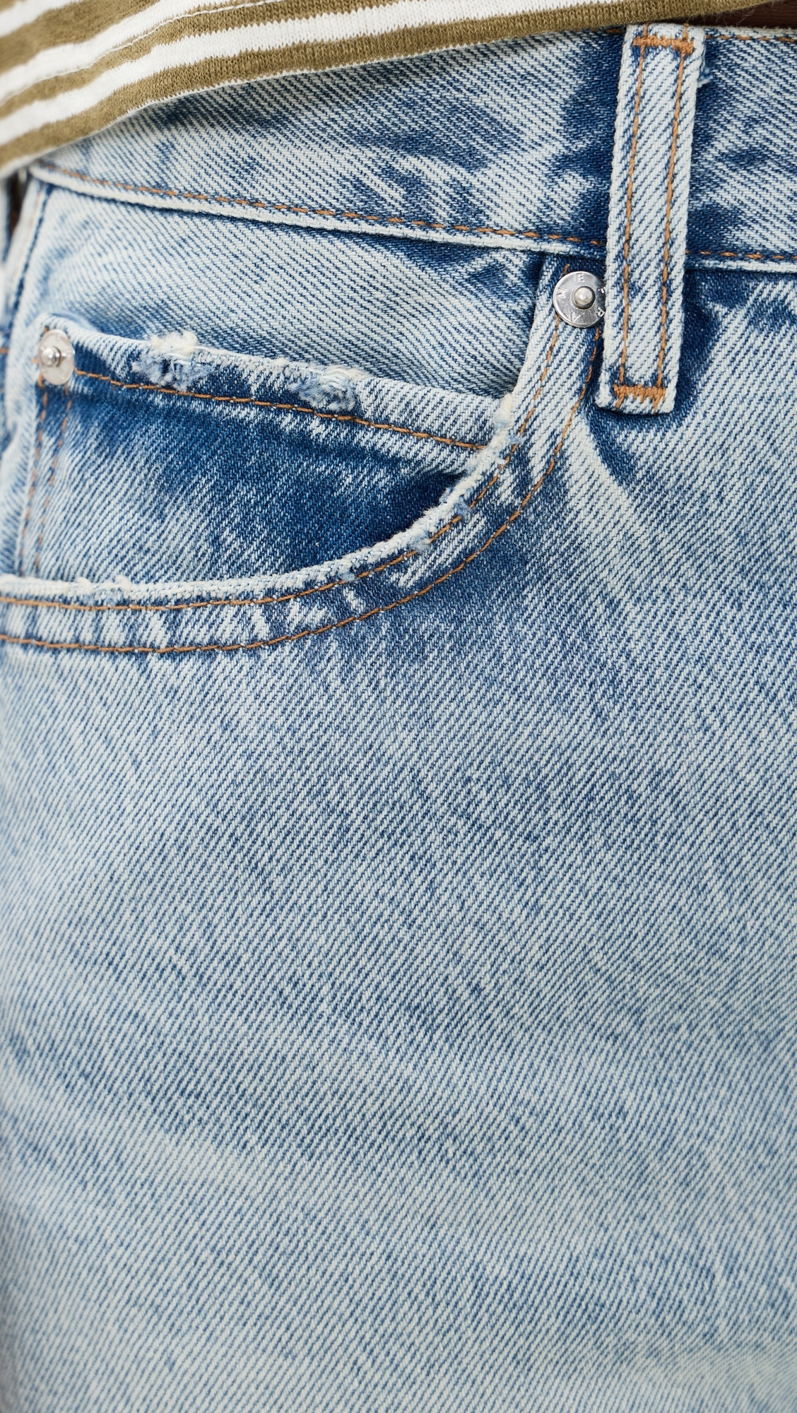 The Bow Crop Jeans Coastal
