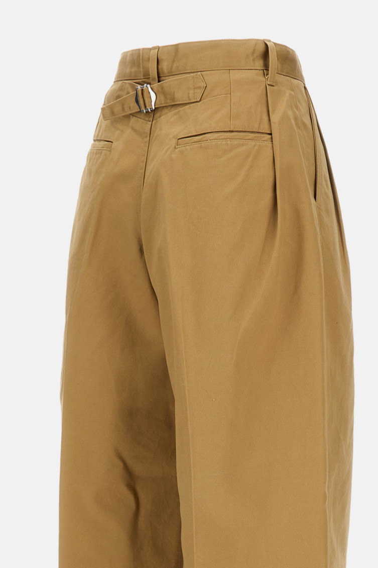 Beige Hakama Pants