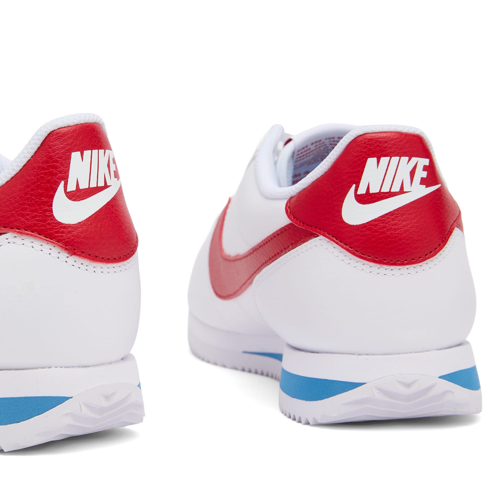 Cortez Leather Sneakers White / Varsity Red