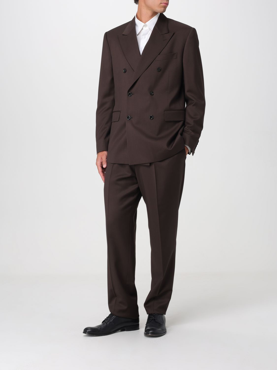 Suit Men color Brown