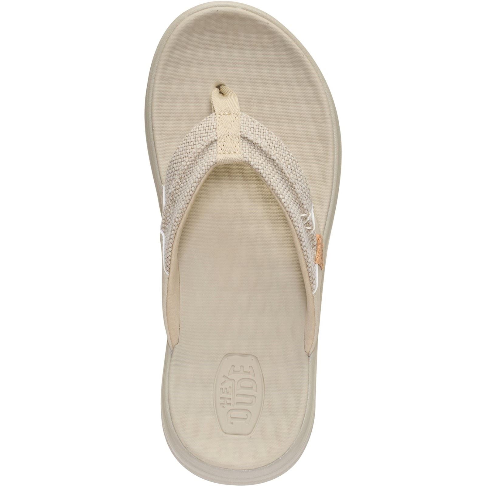 Heydude Finn Flip Polyester Men's Beige Sanda