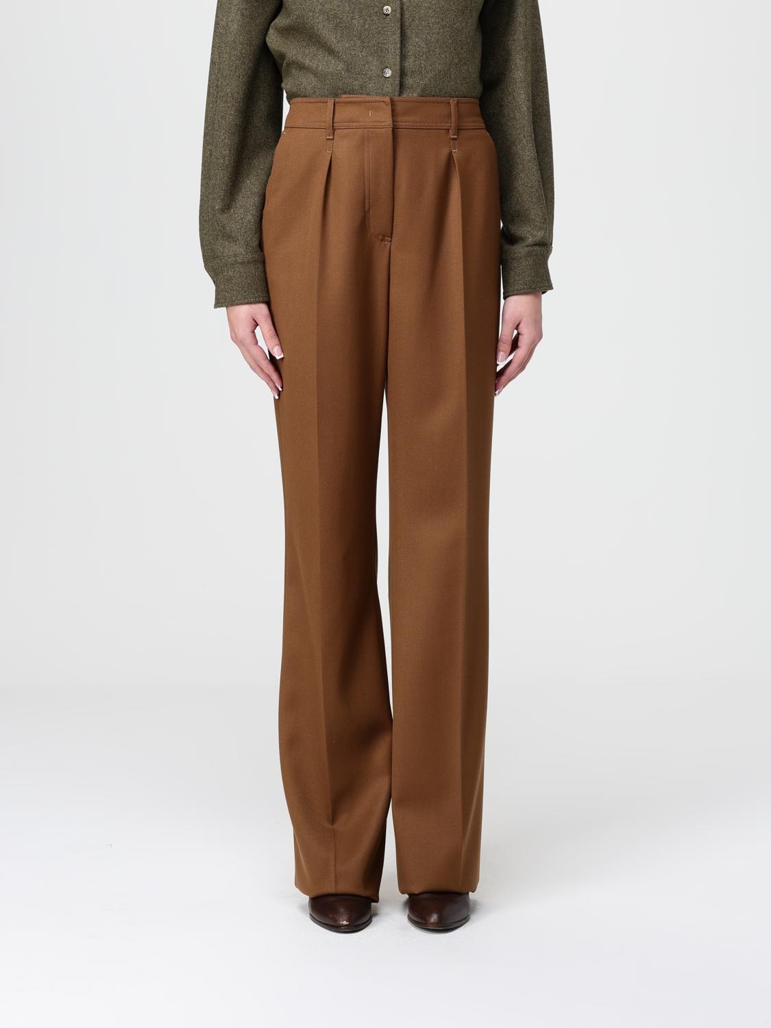 Pants Woman color Brown