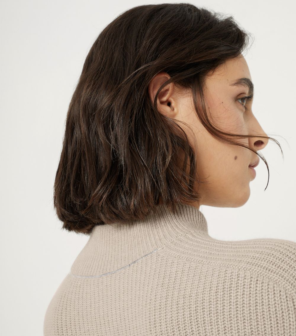 Cashmere English RIb Sweater