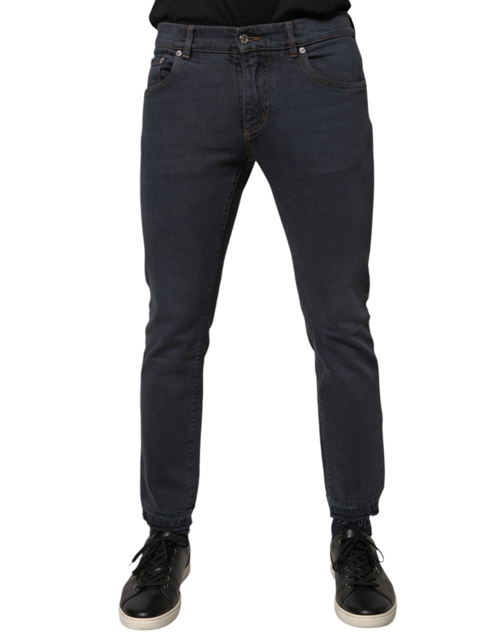 Skinny Denim Jeans — Gray