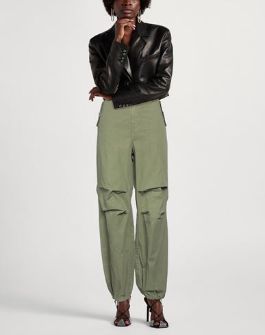 Woman Pants Military green