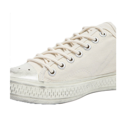 Canvas lace-up sneakers - Black