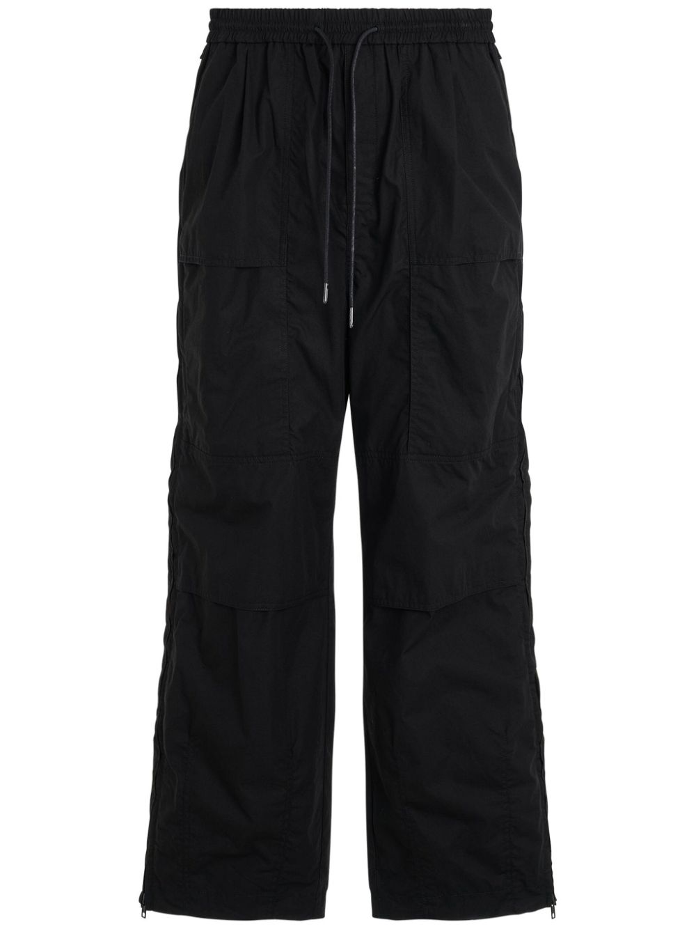 Cotton trousers - Black