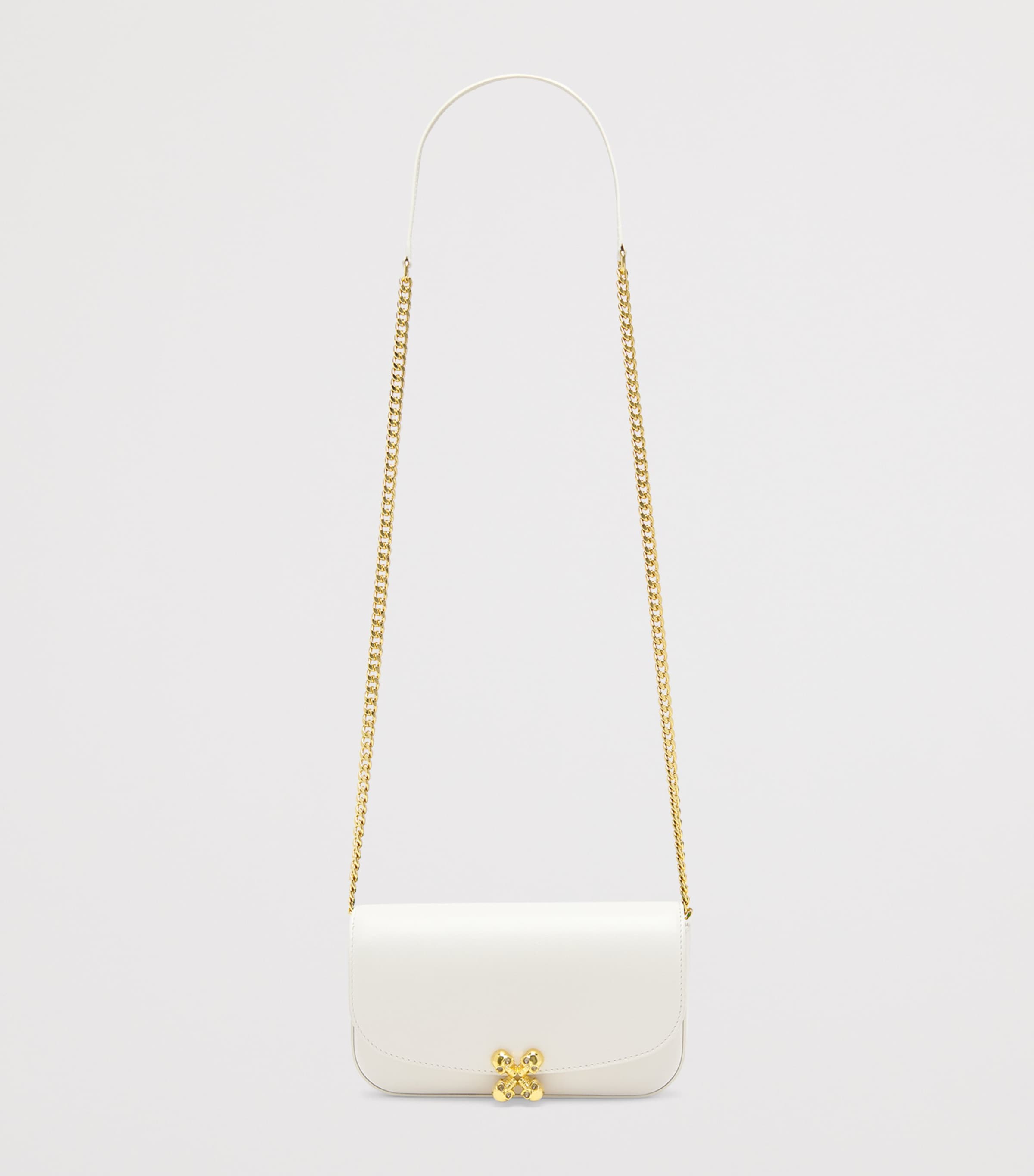 Small Skull Flower Cross-Body Bag