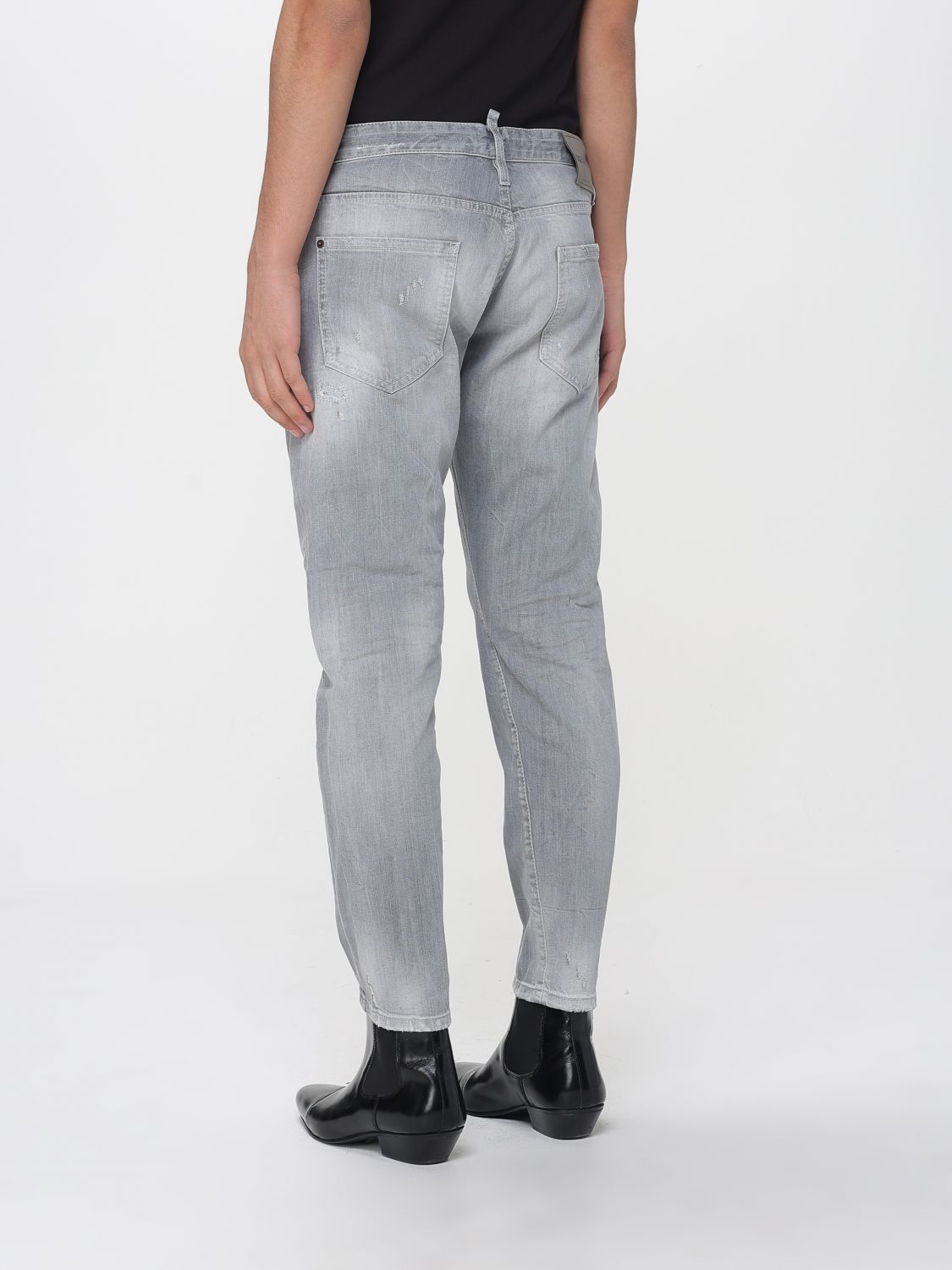 Jeans Men color Grey