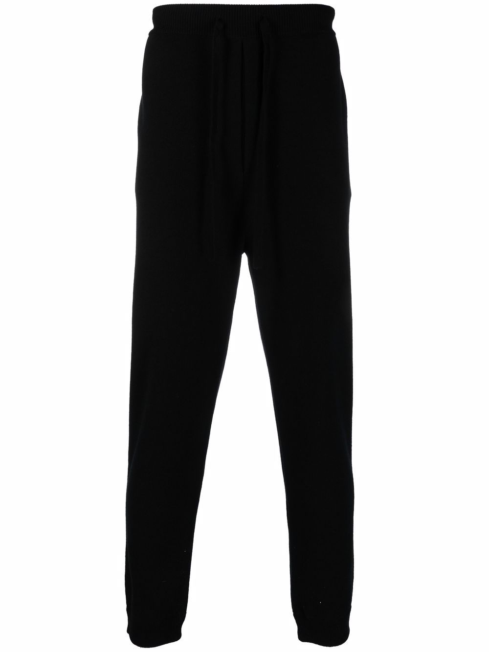 Tapered track trousers - Black