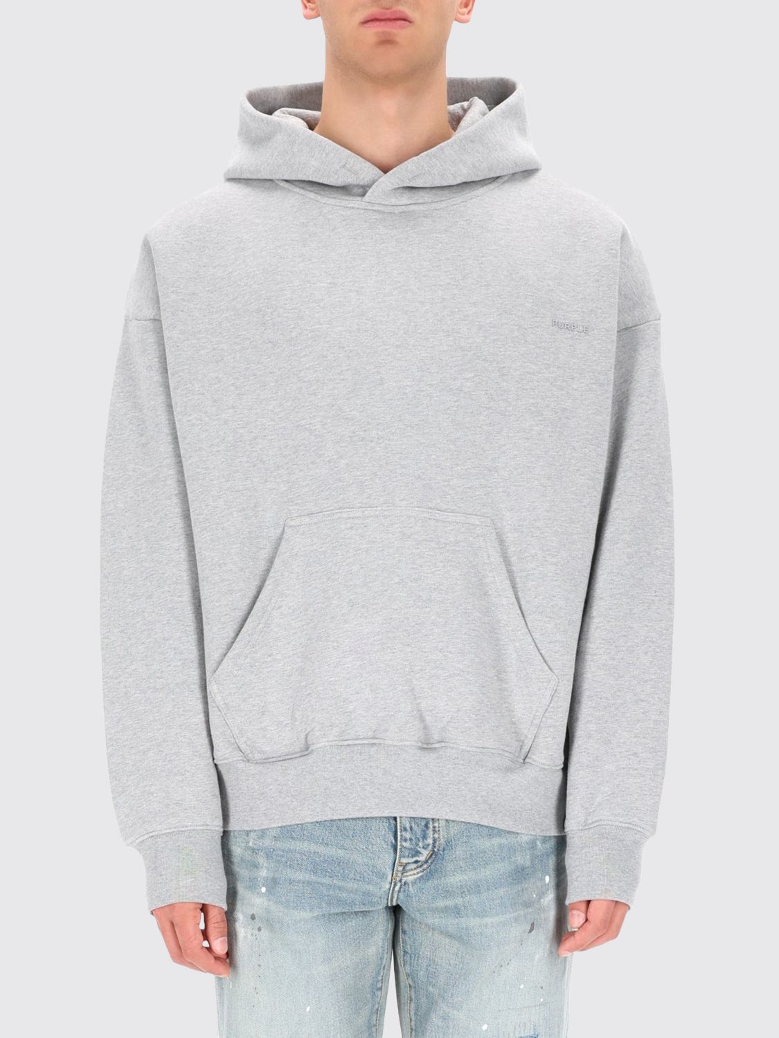 Sweatshirt Men color Grey