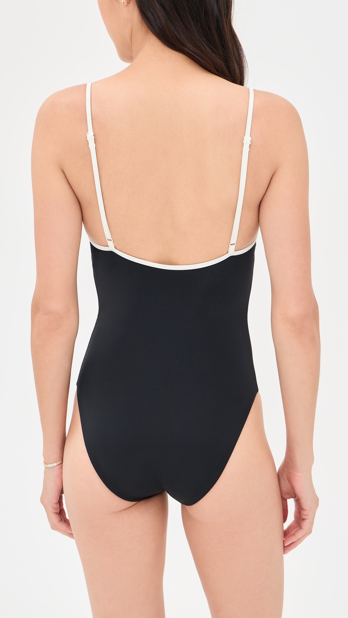 Soleil One Piece Black/Egret