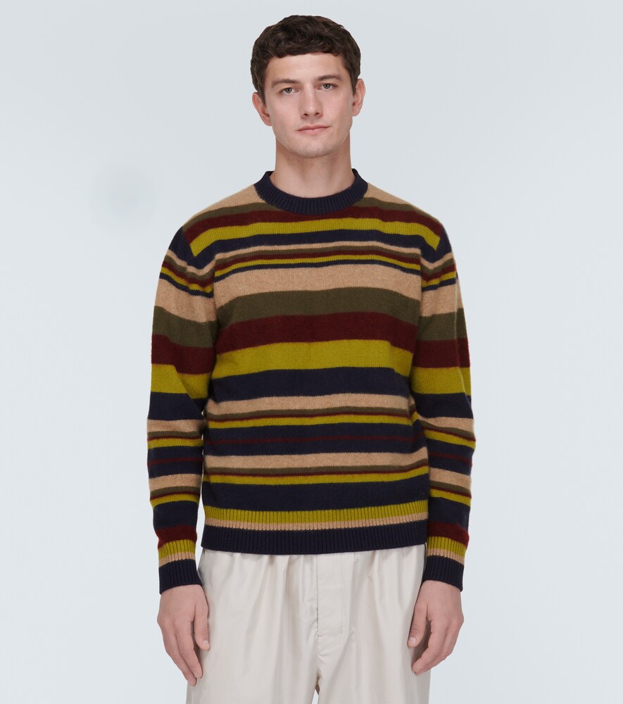 Striped cashmere sweater