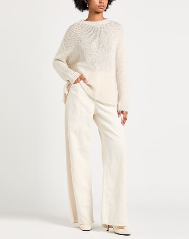Woman Sweater Ivory Size L Polyamide, Acrylic, Mohair wool, Wool