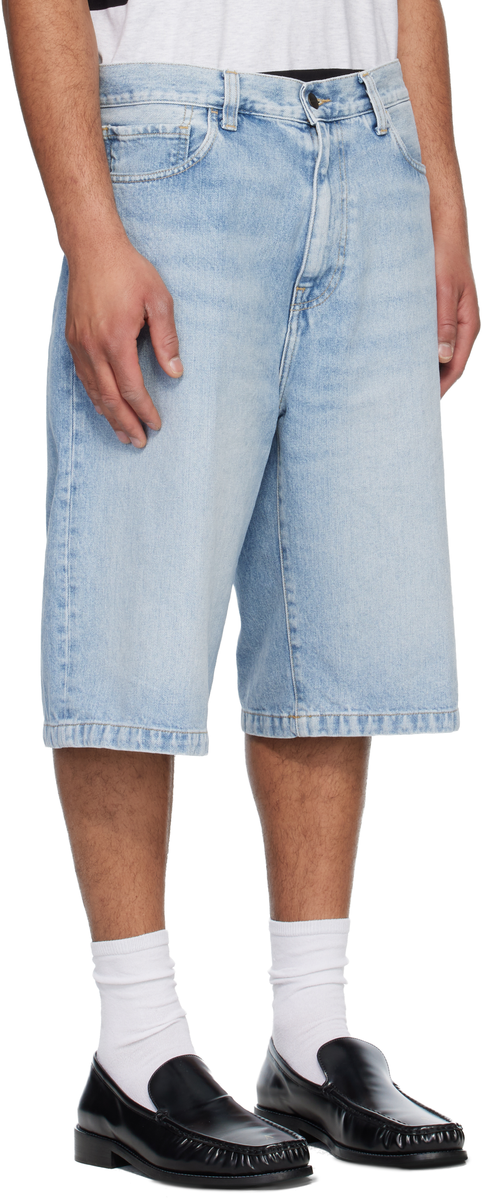 Blue Langdon Denim Shorts