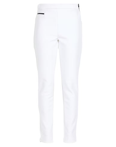 Woman Pants White Size 10 Polyester, Nylon, Elastane