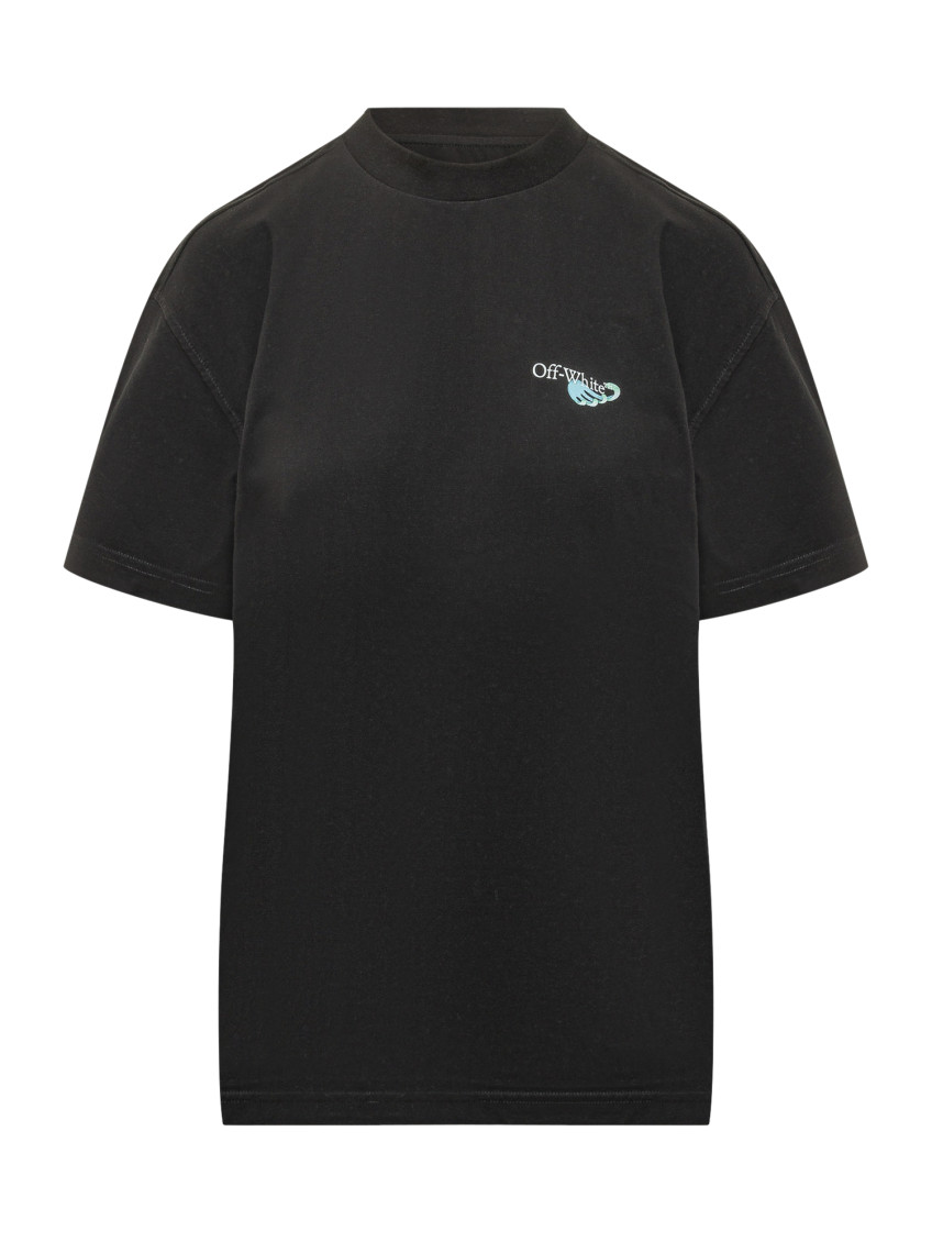 Black Logo Crew Neck T-Shirt