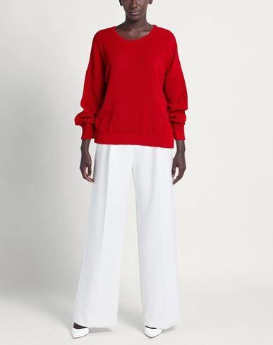 Woman Sweater Red Size 4 Wool, Acrylic