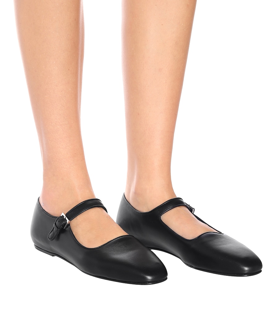 Ava leather ballet flats