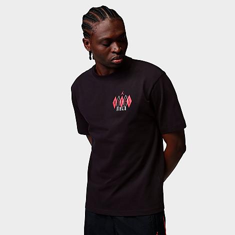 Men's Mike's Diner Graphic T-Shirt in Black/White/University Red