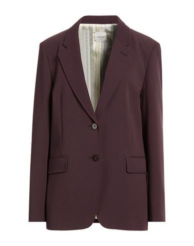 Crème Woman Blazer Plum Size 8 Polyester, Viscose, Elastane