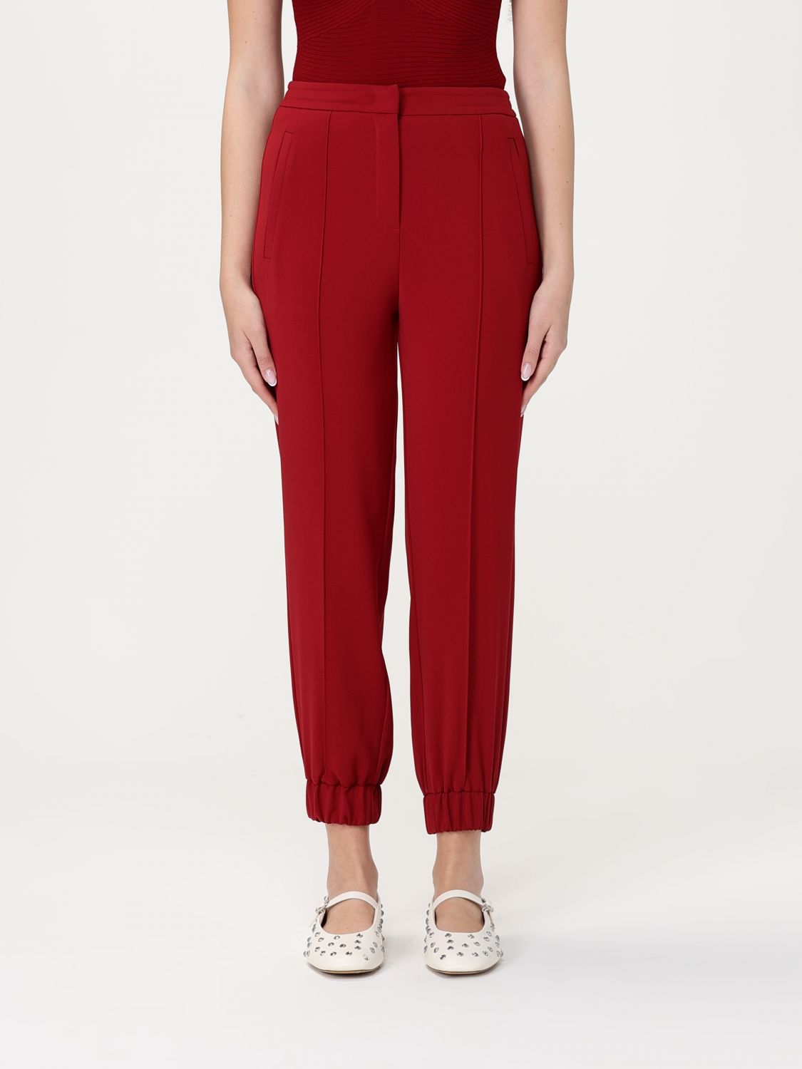 Fly-motif track pants - Blue