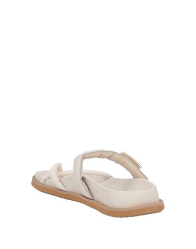 Woman Thong sandal Off white Size 7 Leather
