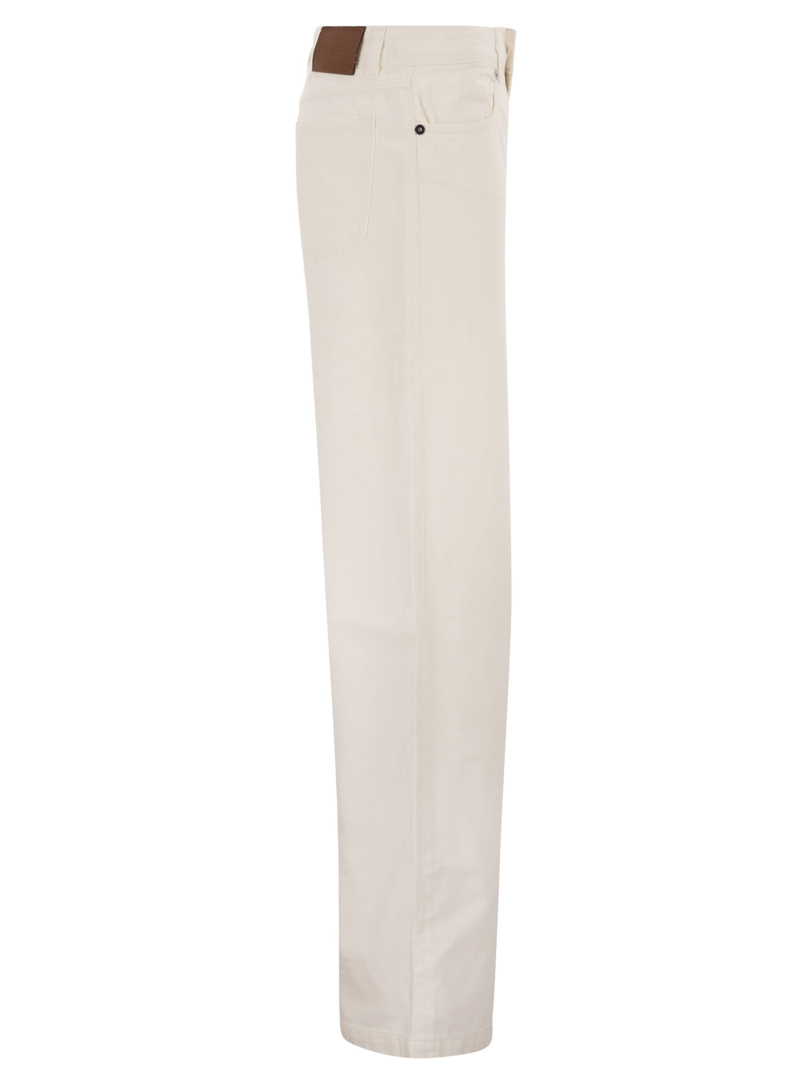 Antonelli Firenze Wide Leg Organic Cotton Jean