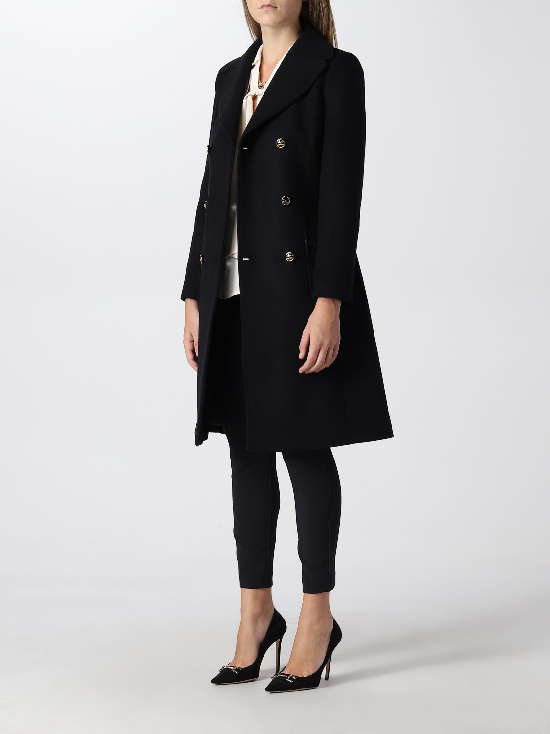 Coat Woman color Black