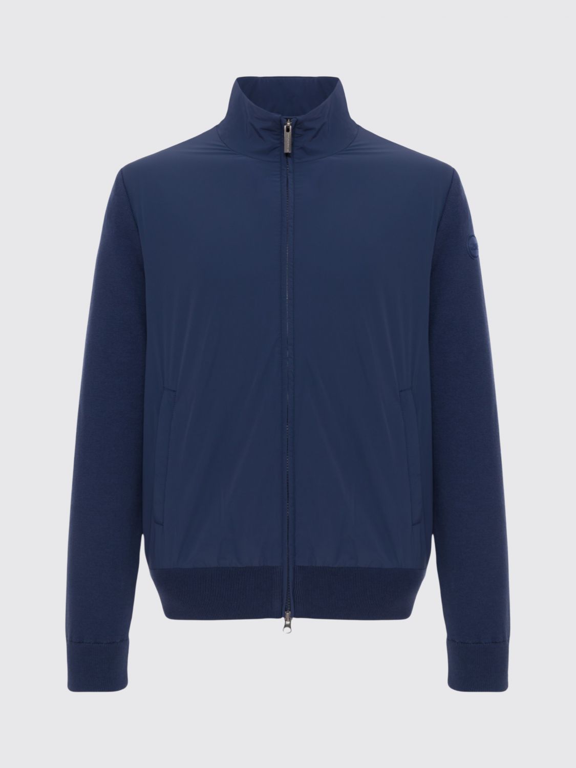 Coat Men color Blue