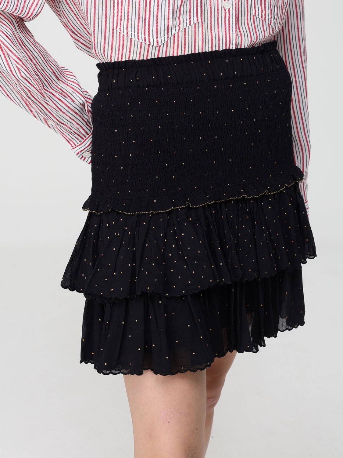 Skirt Woman color Black