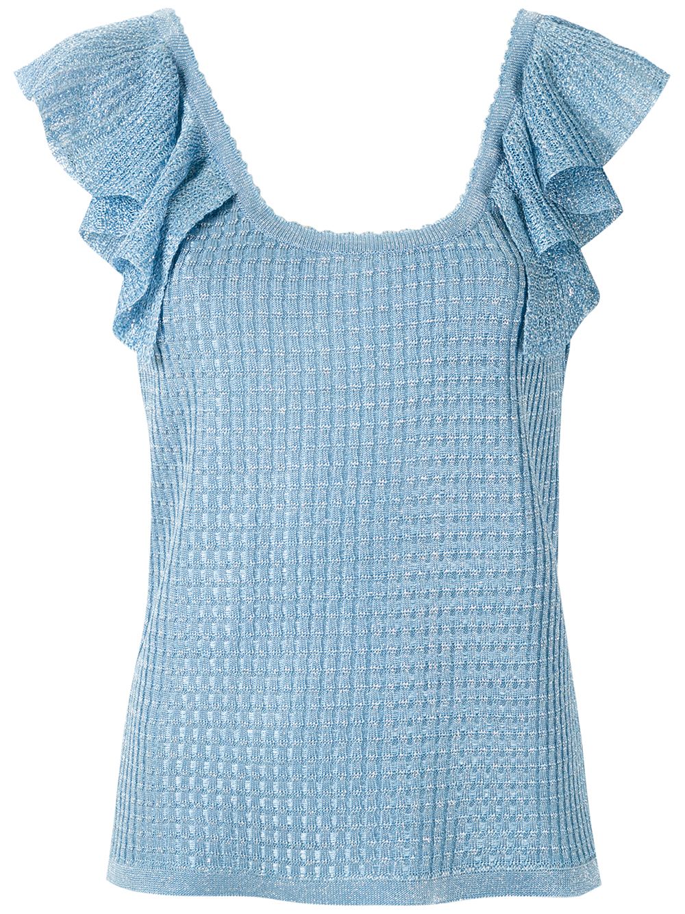 Sable knitted tank top - Blue