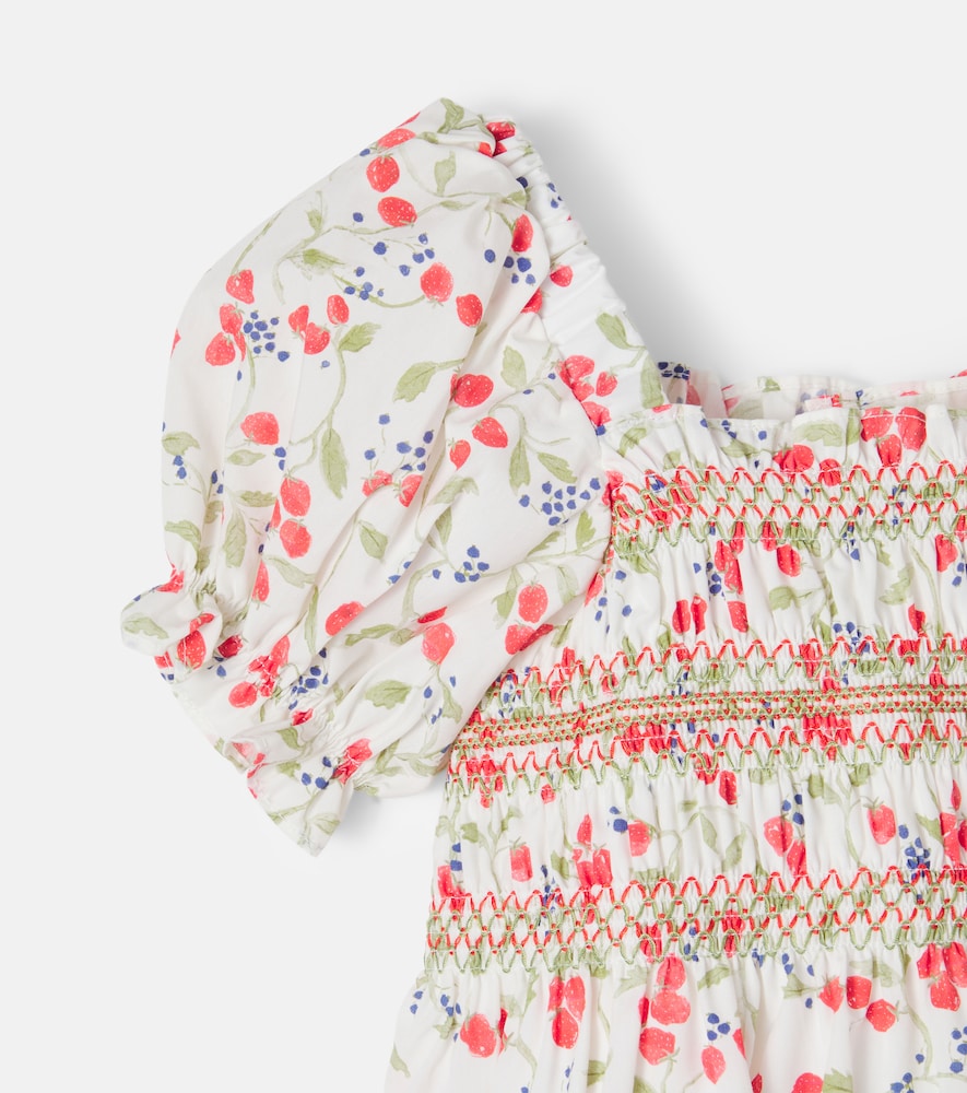 Printed cotton dress