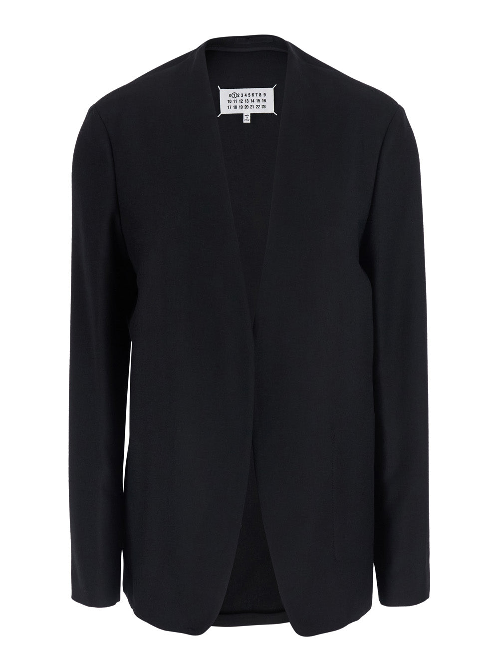 Virgin Wool Blazer — Black