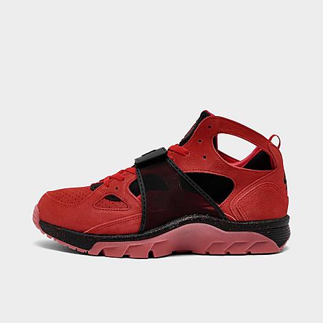 Men's Air Trainer Huarache Casual Shoes in Challenge Red/Black/Challenge Red