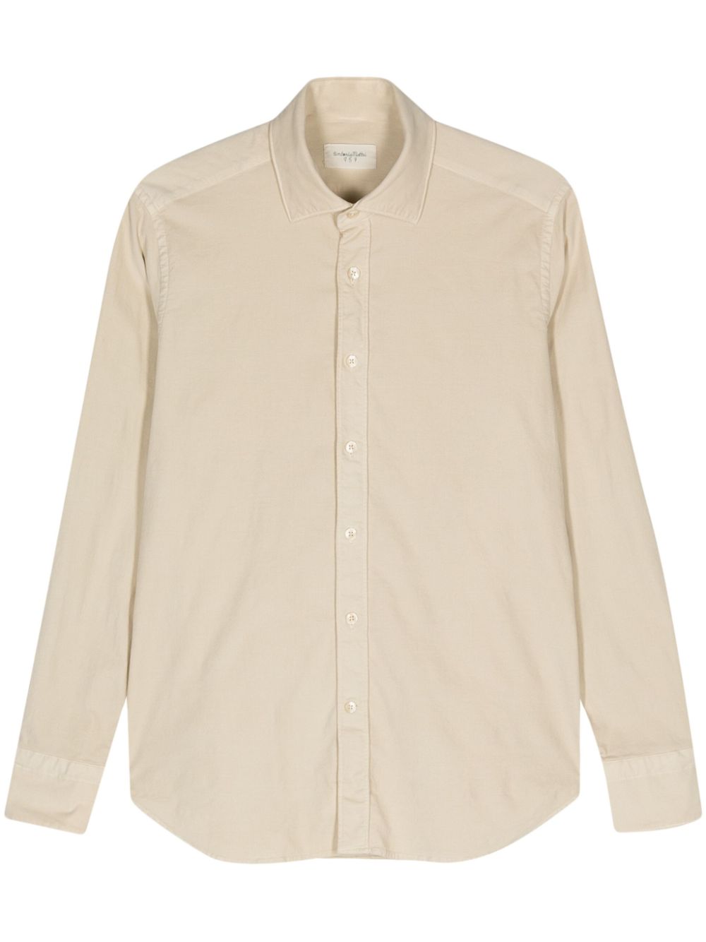 Pinwale corduroy shirt - Neutrals