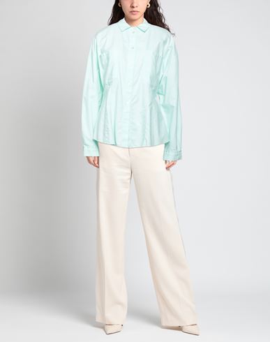 Forte_forte Woman Shirt Light green Size 0 Cotton