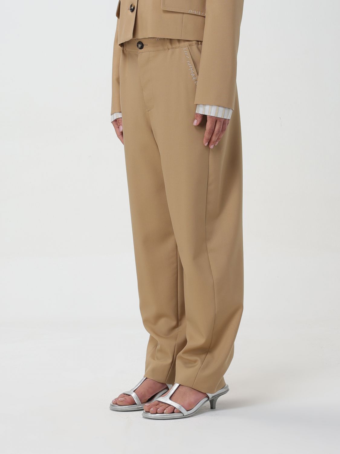 Pants Woman color Camel