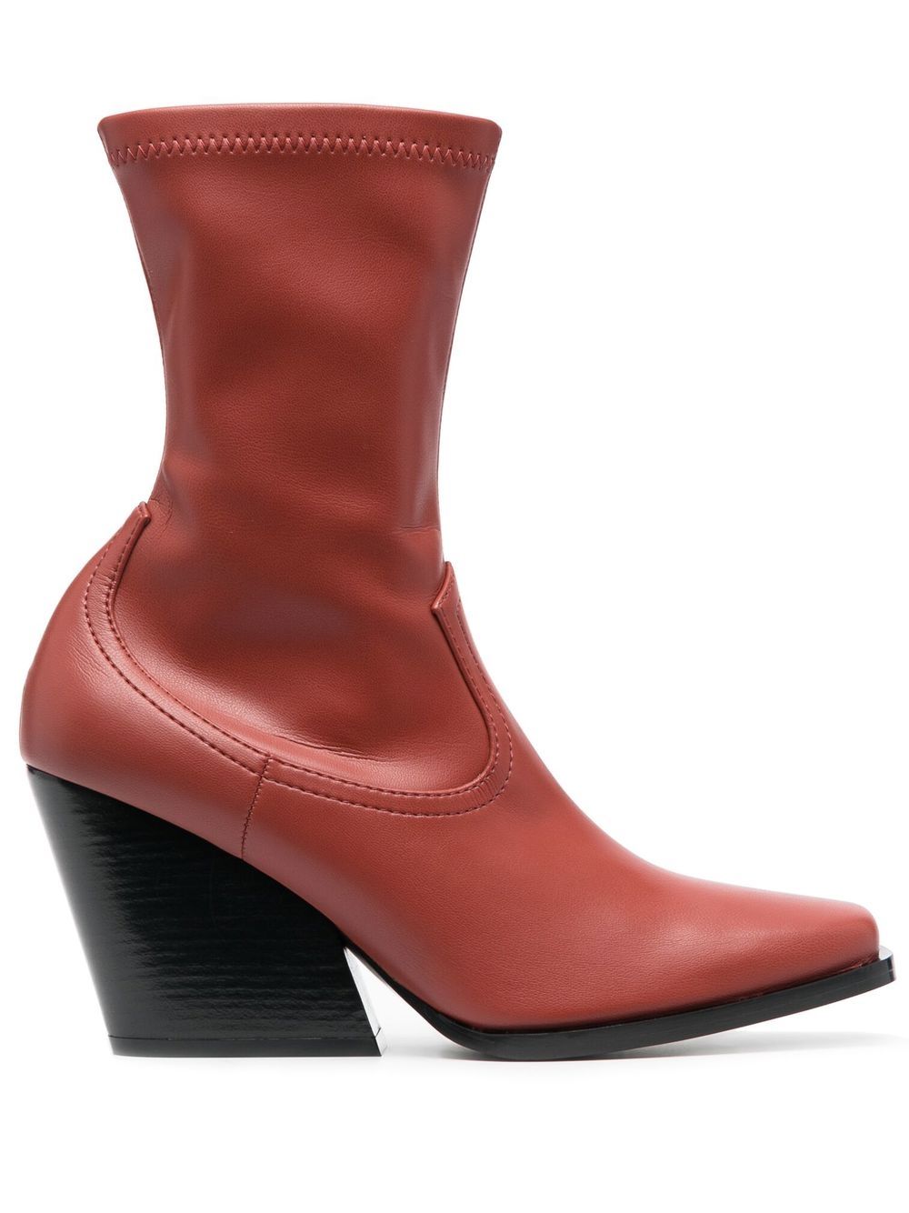 Flat Booties Woman color Black