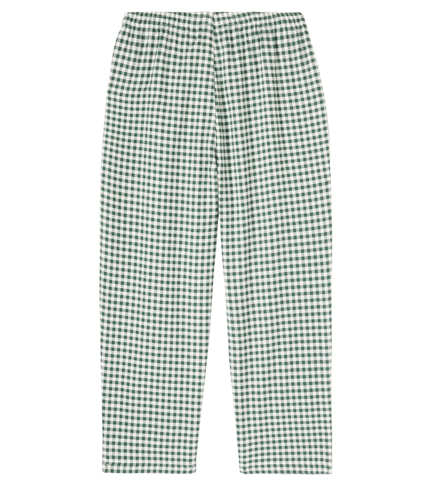 Konges Sløjd Foret checked cotton pants