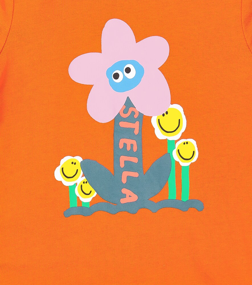 Baby printed cotton jersey T-shirt