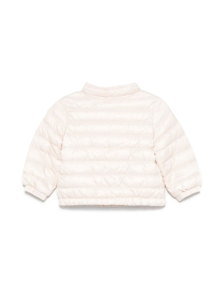 Baby Girl White Logo Jacket