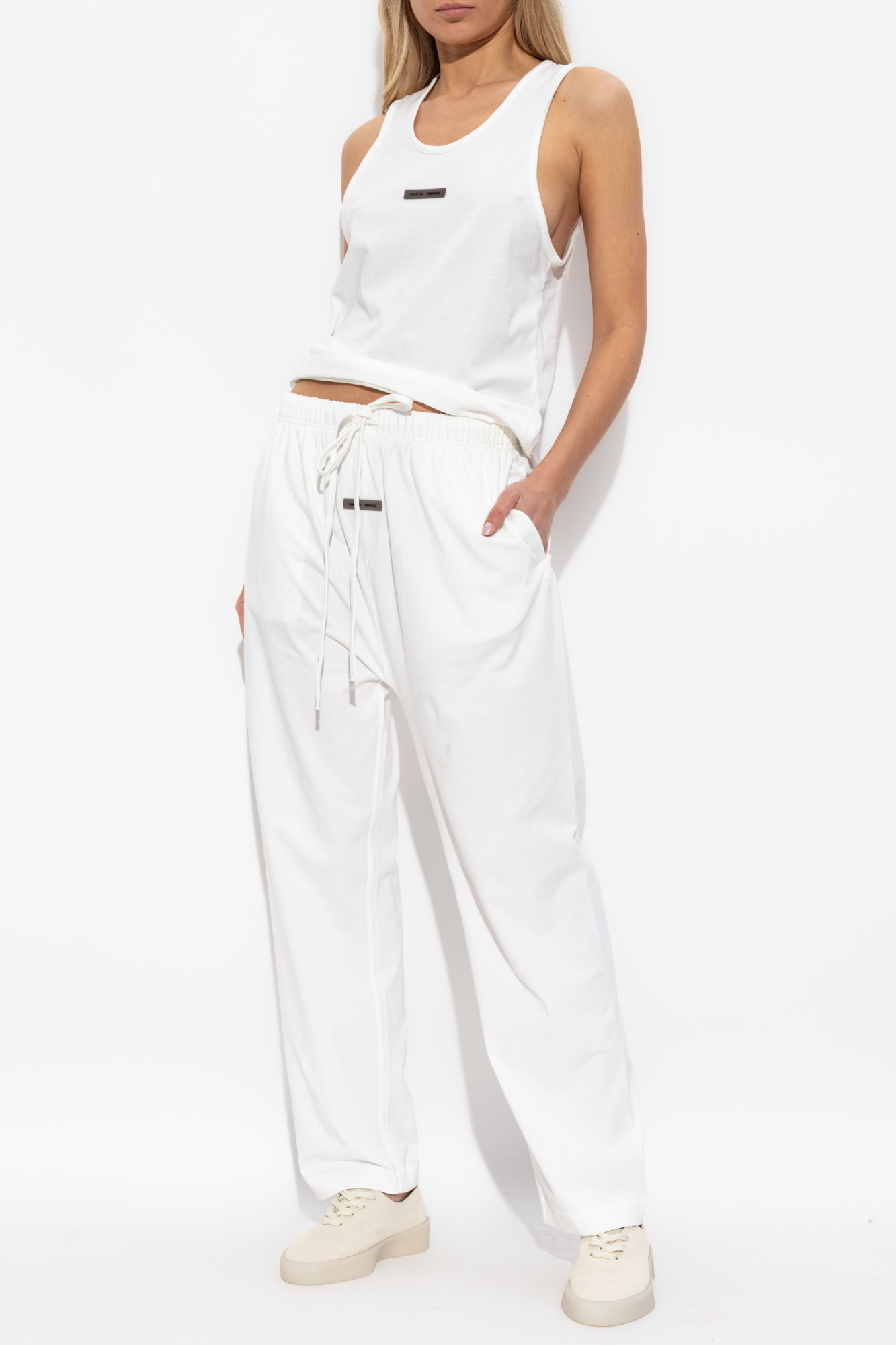 Knitted Top, Women's, White