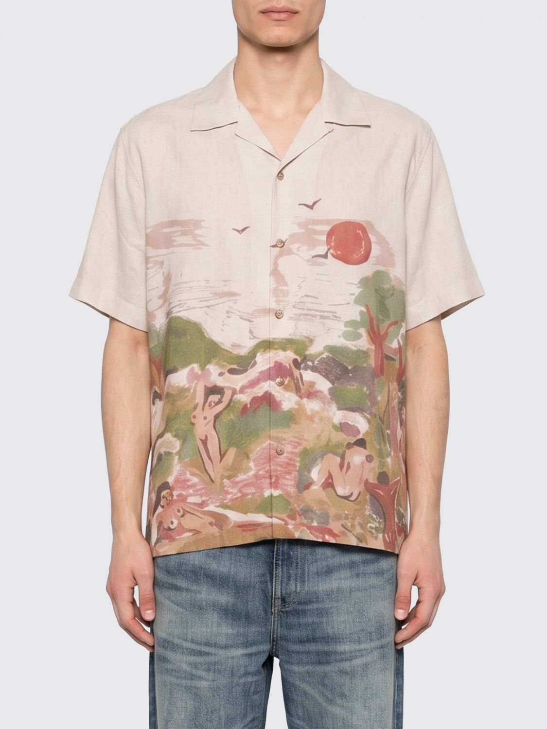 Shirt Men color Multicolor
