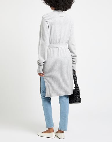 Woman Cardigan Grey Size M Wool, Cashmere, Polyester