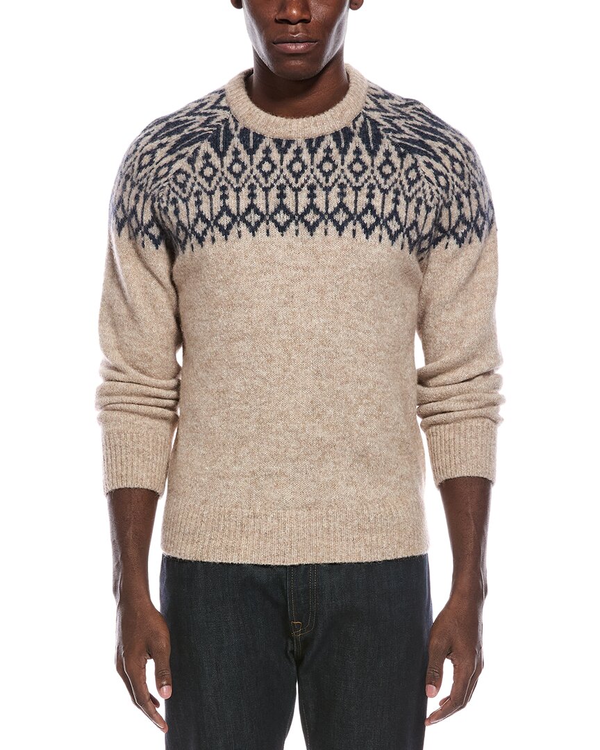 Alpaca & Wool-Blend Crewneck Sweater