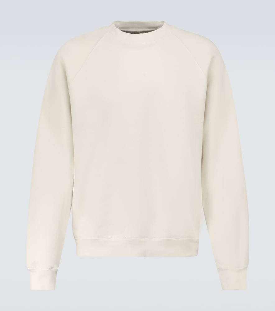 Classic cotton raglan sweatshirt