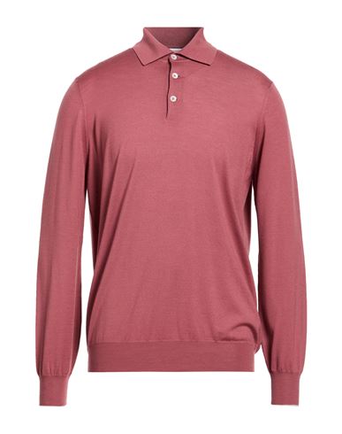 Man Sweater Antique rose Size 46 Virgin Wool, Cashmere