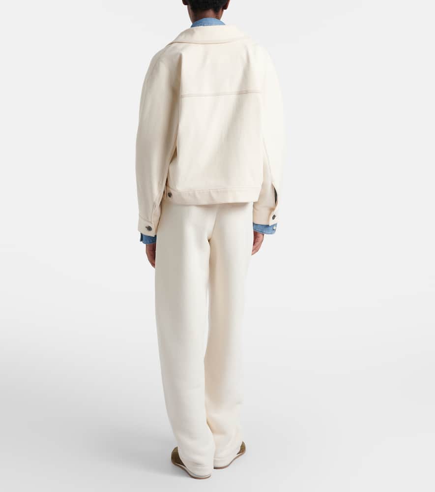Dente cotton-blend sweatpants